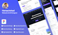 design professional responsive website UI UX using figma
