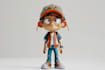 special cartoon mascot character