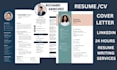 write your CV, resume, cover letter optimize linkedin etc