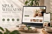 design and build a modern spa massage and wellness website