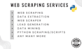 build python web scrapers and automation