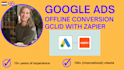set up offline conversions with gclid in google ads using zapier