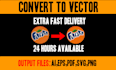vector tracing, and trace manually by using adobe illustrator