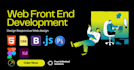 be your front end web developer using HTML,CSS, bootstrap