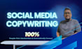 be your exprert social media copywriter for any business