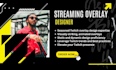 design animated twitch overlay twitch panels stream alerts