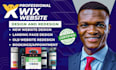 redesign wix website, wix website design, wix studio, website redesign