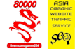 drive organic asia web traffic