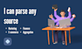 parse data from site