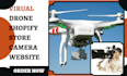 design drones shopify camera store photography camera shopify drones website