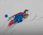 draw animations art with continuous lines