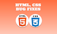 edit HTML and CSS on your website
