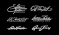 design your unique handwritten signature logo