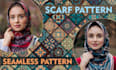 create customized scarf and hijab pattern designs