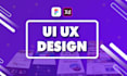 do modern website ui ux design, mobile app ui ux design and redesign figma only