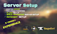 setup and configure professional minecraft server