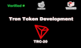 create trc20 token or tron token