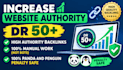 boost domain rating dr 50 plus