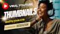 create youtube thumbnail with amazing quality