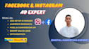 setup fb and ins adds campaigns with expertly