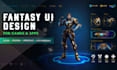 do interface in dark fantasy style