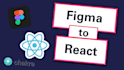 convert design to live, responsive website using react,