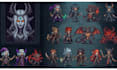 draw 2d sprite sheet pixel game art assets pixel art animation tileset