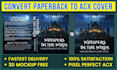 convert book cover, ebook cover to acx cover
