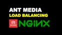 deploy ant media server cluster using nginx load balancing