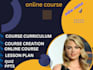 create online course, course creation, course curriculum, lesson plan, quiz, ppt