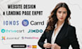 do website or landing page on ionos prestashop jimdo joomla thrivecart unbounce