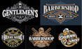 design outstanding barber shop, barber, spa and beauty salon logo