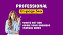 do on page SEO service, contextual backlink in link building