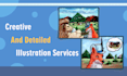 draw professional children story book illustration and cover