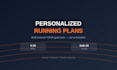 create a personalized running training plan for your race