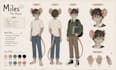 draw furry reference sheet nsfw furry character design anthro furry art