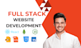 develop mern stack web app as a mern stack developer full stack web developer