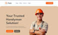 do wix handyman plumber construction roofing home renovation electrician website