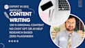 do SEO article writing and website content
