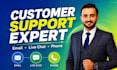 provide professional email live chat and phone customer support