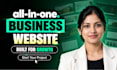 do the full business website development