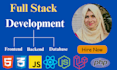be your full stack web developer and website programmer