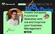 do web development and webdesigning using html CSS javascript and bootstrap