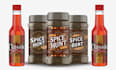 design sauce, seasoning, spice, honey, coffee, salsa, food labels