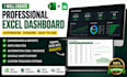 create professional excel dashboard, KPI reports and data visualization