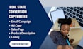 do a high converting real estate copywriting on emails