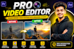professionally edit youtube, facebook, tiktok, reels, and shorts