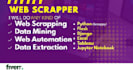 web scrapping, data scrapping and data mining in python