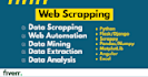 do web scrapping, data scrapping and data mining in python