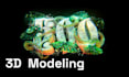 create visual graphics in 3d